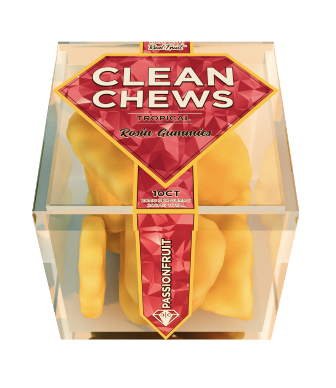 Clean Chews Passion Fruit Gummies